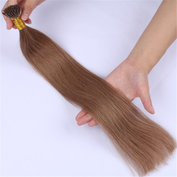 china i tip human hair extension factory QM045